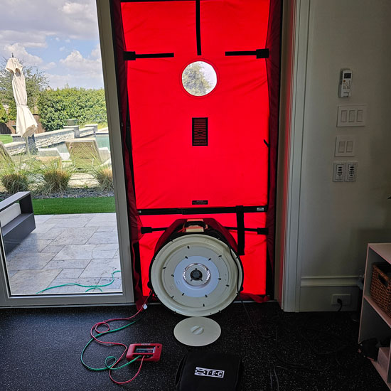 Blower Door Test