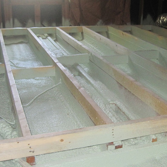 Attic Floor Spray Foam