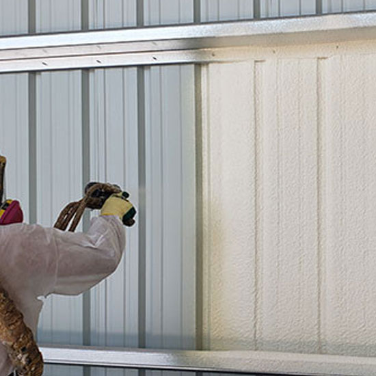 Metal Building Spray Foam Insulation