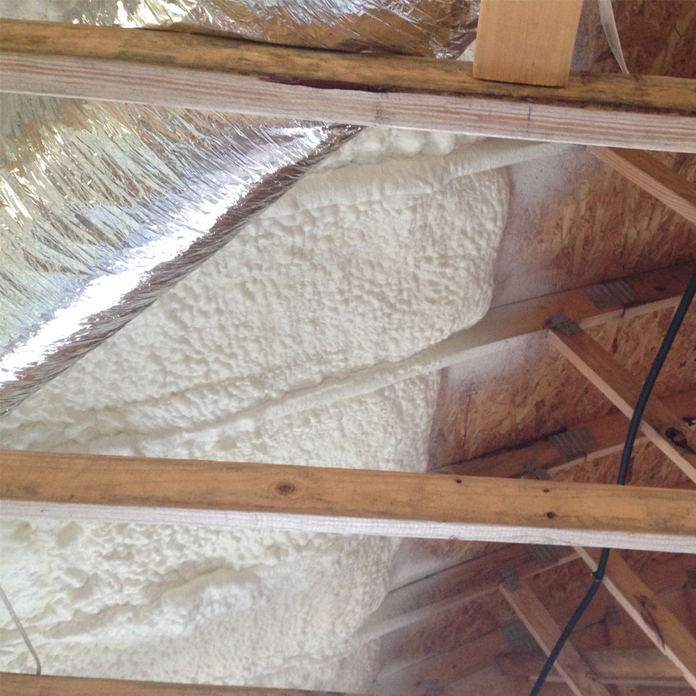 Spray Foam Attic Insulation