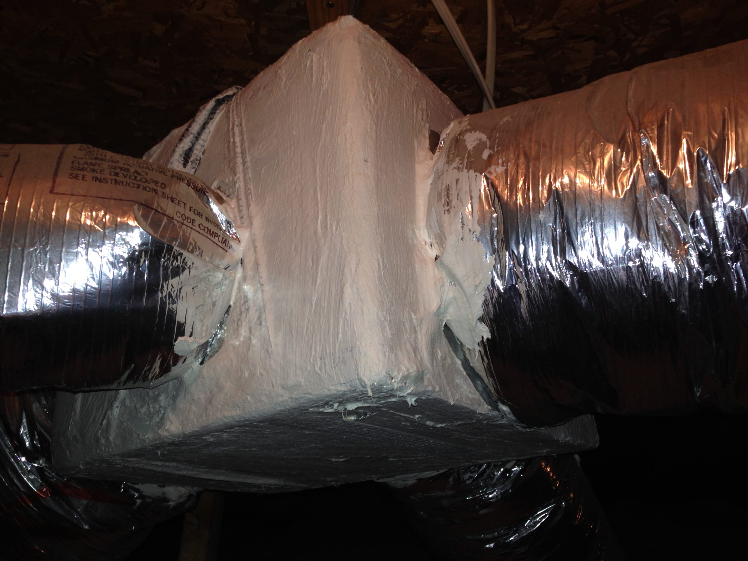 hvac plenum sealed