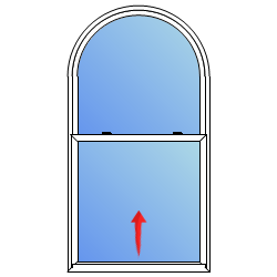 Operational Extended Round Replacement Windows