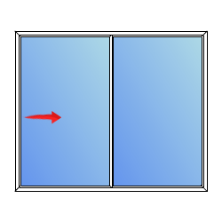 Single Slider Replacement Windows